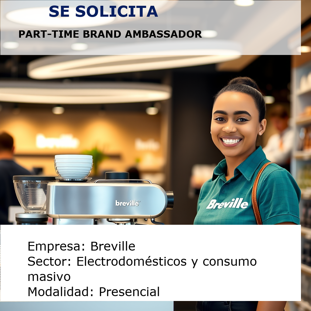 Part-Time Brand Ambassador Breville