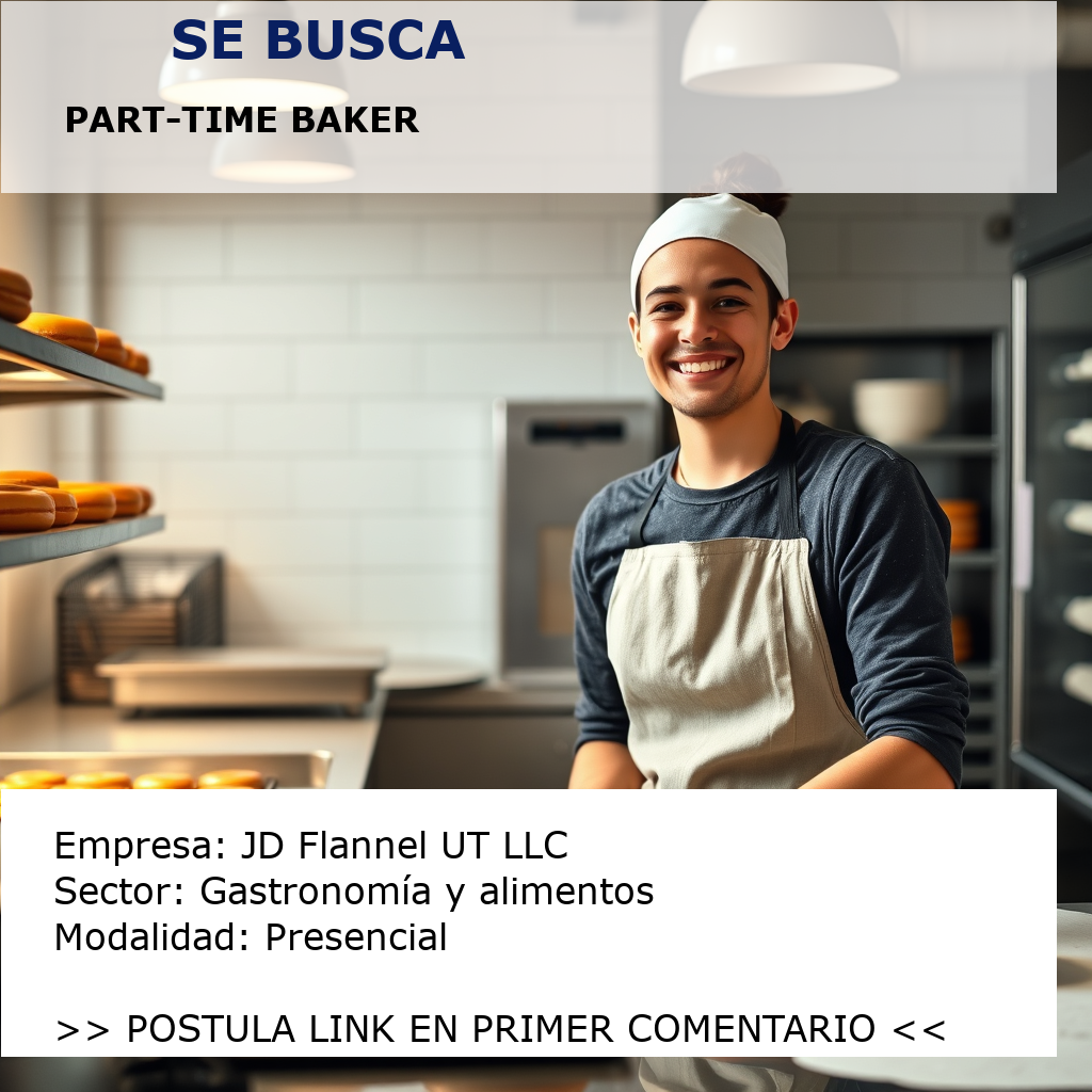 Part-Time Baker JD Flannel UT LLC